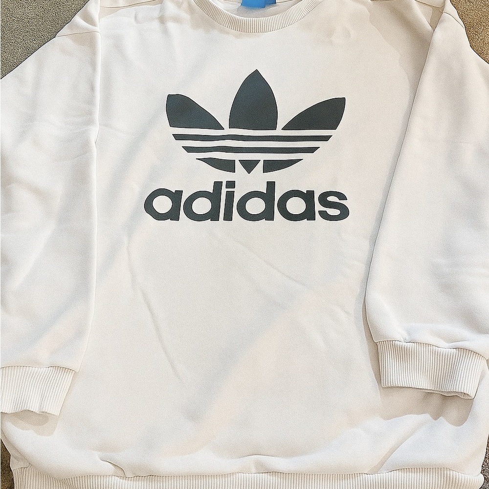 Adidas Women’s White Sweatshirt
